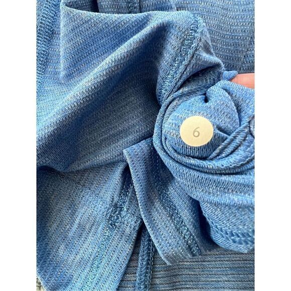 Lululemon Blue Run: Silver Bullet Sleeveless Tech Size 6 - Picture 3 of 8